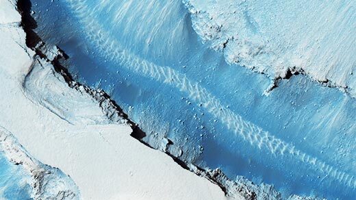 Blue faults of Cerberus Fossae