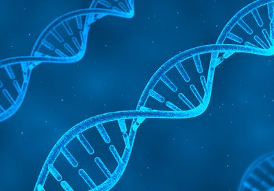 illustration of DNA strands
