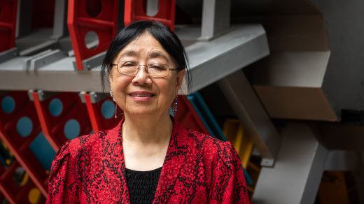 Sau Lan Wu at CERN, 2018